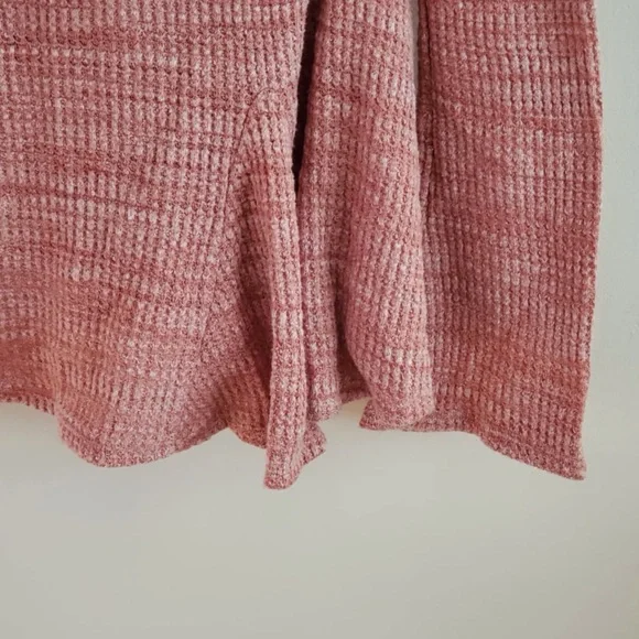 Anthropologie Postmark Maurisa Cowl Waffle Top Small - Picture 5 of 8